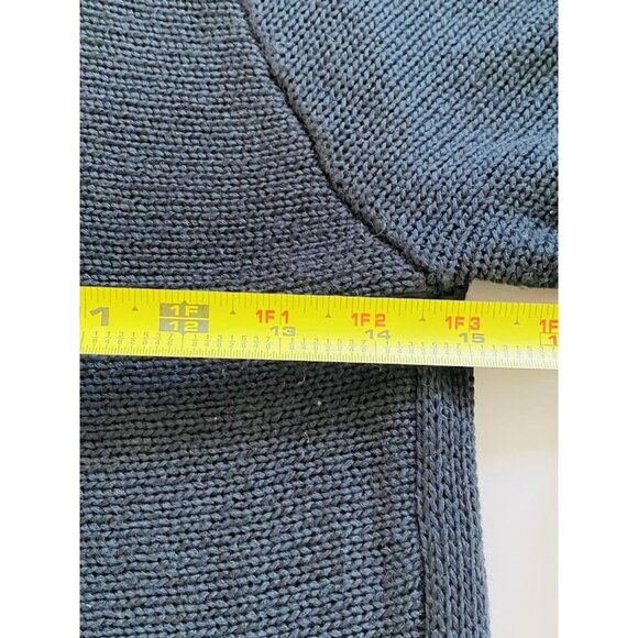 Love On A Hanger Black Sweater Womens Size XS Fringe Sleeves Boho Festival - Picture 6 of 7